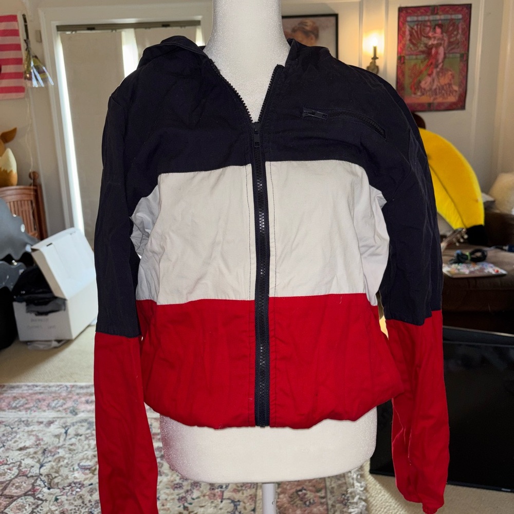 Brandy Melville Red White Blue Jacket